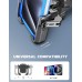 2024 Motorcycle Phone Mount, Bike Phone Holder Mount [Camera Friendly] [Built-in Holder for AirTag], Bicycle Scooter Phone Mount Handlebar Clamp, Compatible with iPhone Samsung, 4.7-6.8” Phones